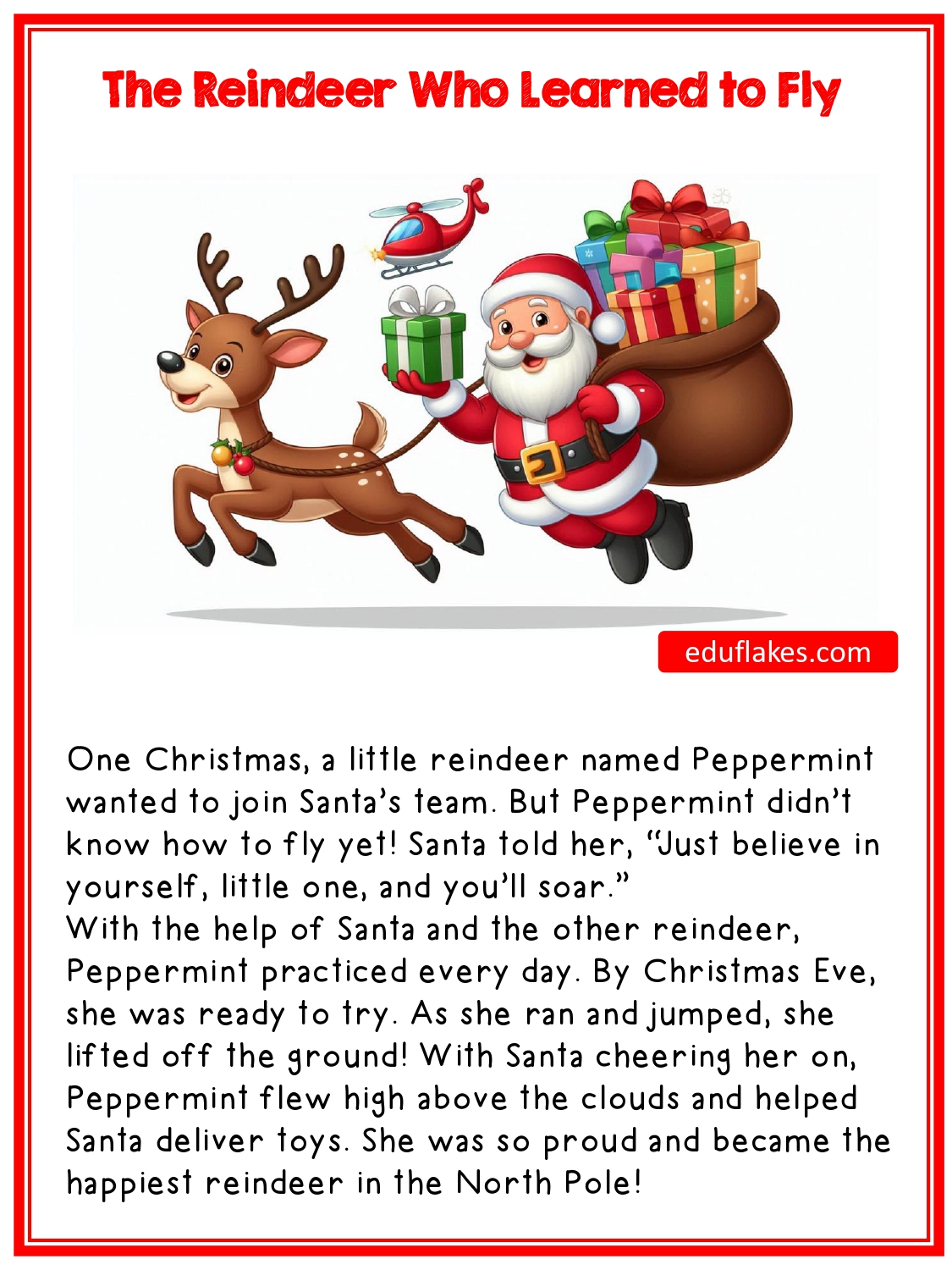 10 kindergarten christmas bedtime stories free pdf - eduflakes